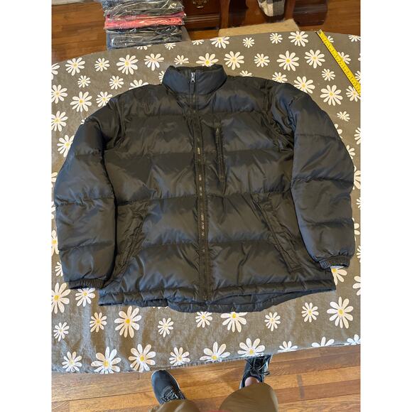Timberland black goose down puffer coat size XL - Picture 1 of 6